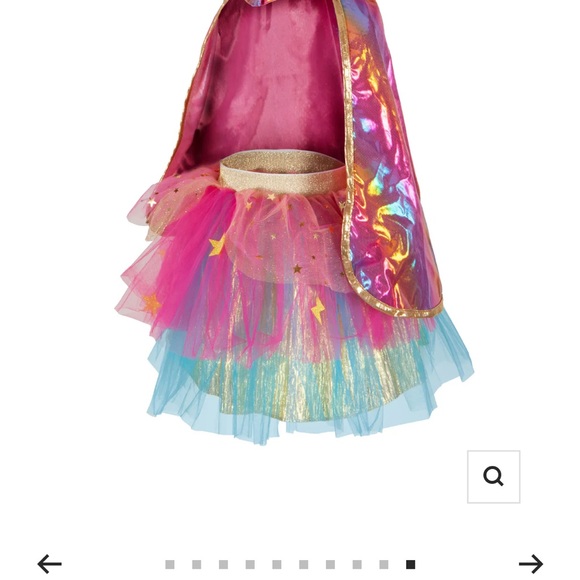Pink and Blue Starry Tutu and cape - Picture 2 of 6